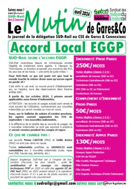 EGGP : Signature de l’accord local