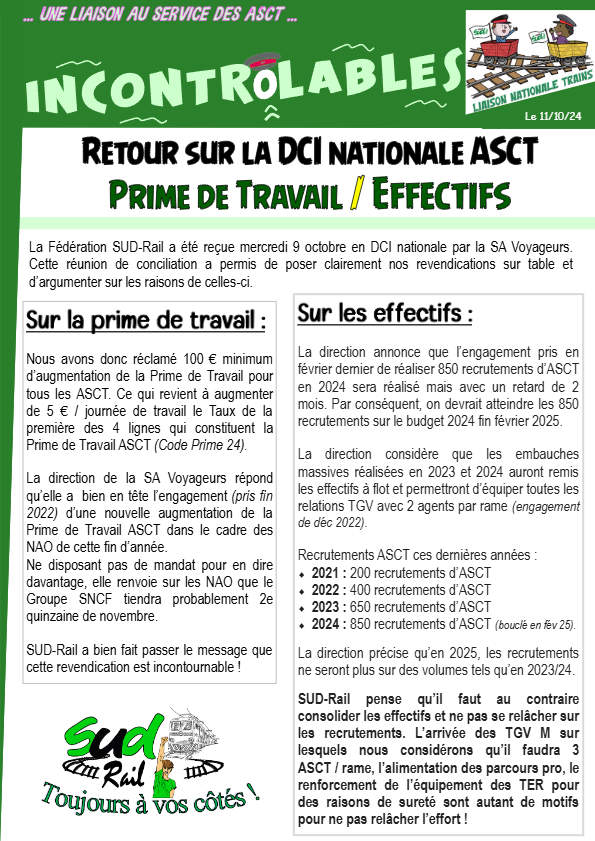 LN Asct Compte Rendu Prime / Emploi